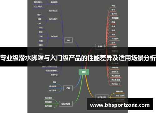 专业级潜水脚蹼与入门级产品的性能差异及适用场景分析
